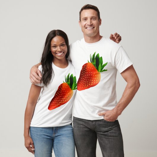 Aardbei T-shirt (Unisex)
