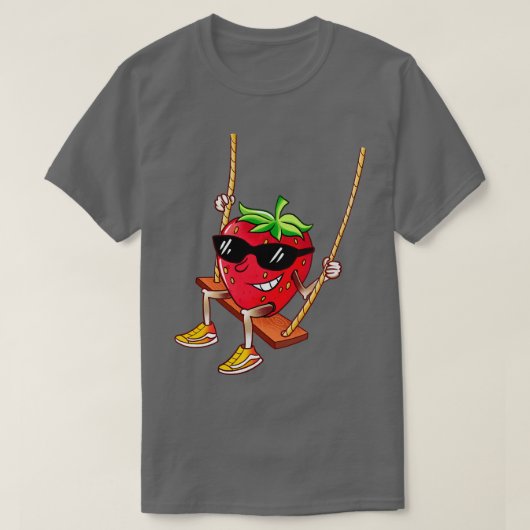 Aardbei T-shirt (Design voorkant)