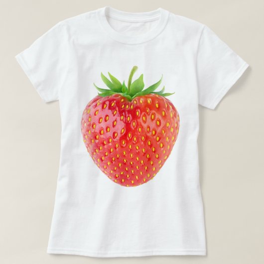 Aardbei T-shirt (Design voorkant)