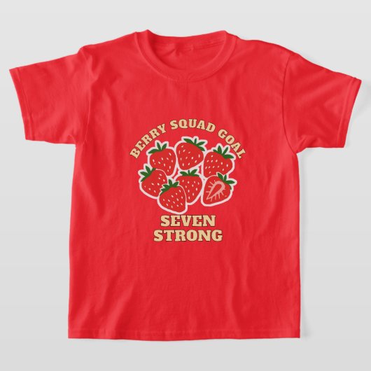 aardbei t-shirt (Laagn)
