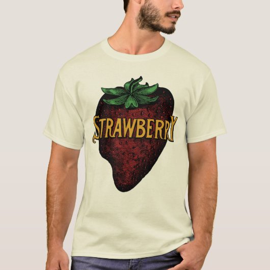 Aardbei t-shirt (Voorkant)