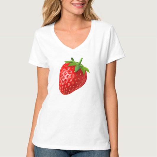 Aardbei T-shirt (Voorkant)
