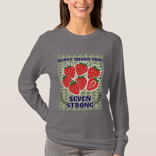 aardbei t-shirt (Voorkant)
