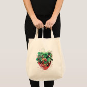 Aardbei-Tas Tote Bag (Voorkant (product))