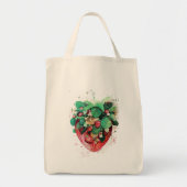 Aardbei-Tas Tote Bag (Voorkant)