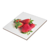 Aardbei Tegeltje (Zijkant)