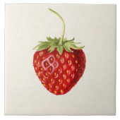  aardbei tegeltje (Voorkant)