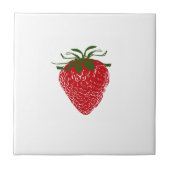 Aardbei: Tegeltje (Voorkant)