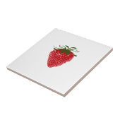 Aardbei: Tegeltje (Zijkant)