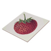  aardbei tegeltje (Zijkant)