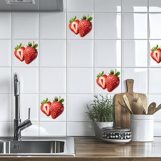 Aardbei Tegeltje