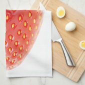 Aardbei Theedoek (Quarter Fold)