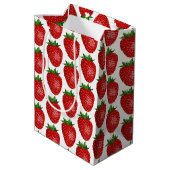 Aardbei Thema Cadeautas (Achterkant Gekanteld)