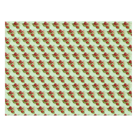 Aardbei Thema Thuis Decor Tafelkleed (Voorkant (Horizontaal))