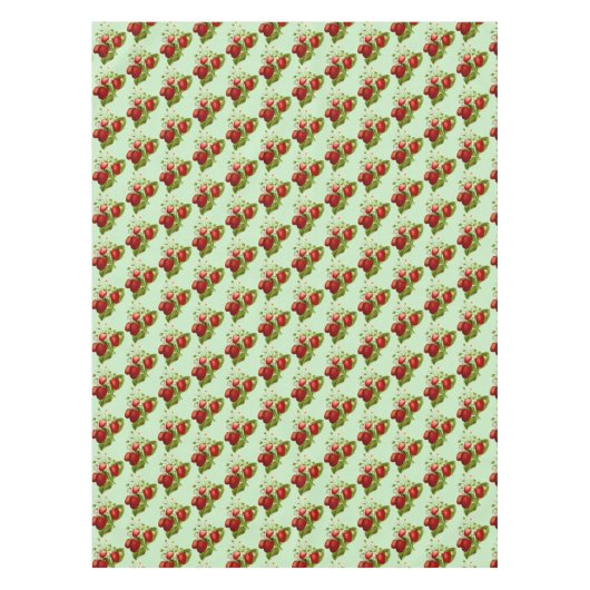 Aardbei Thema Thuis Decor Tafelkleed (Voorkant)