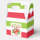 Aardbei Thema Verjaardag Hartelijk dank Bedankdoosjes (Geopend)