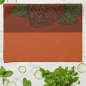 Aardbei Thuis Zoete Thuis Keukenhanddoek (Gevouwen)