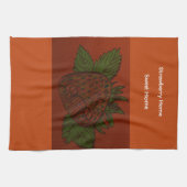 Aardbei Thuis Zoete Thuis Keukenhanddoek (Horizontaal)