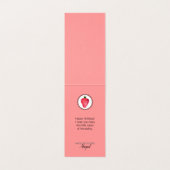 Aardbei Thuisgemaakte Bad & Body Label | Labeltje Kaart (Binnenkant ongevouwen)