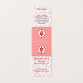 Aardbei Thuisgemaakte Bad & Body Label | Labeltje Kaart (Buitenkant ongevouwen)