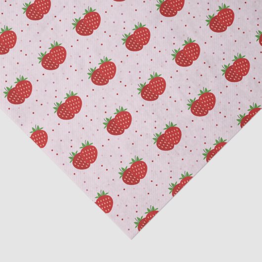 Aardbei Tissuepapier (Detail)