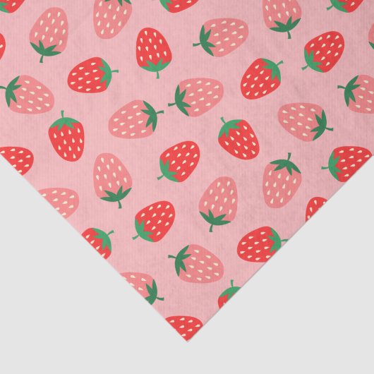 Aardbei Tissuepapier (Detail)