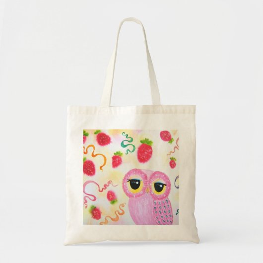 Aardbei Tote Bag (Voorkant)