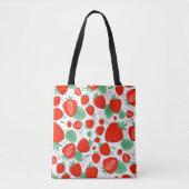 Aardbei Tote Bag (Voorkant)