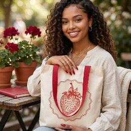 Aardbei Tote Bag