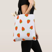 Aardbei Tote Bag (Dichtbij)