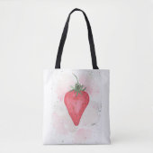 Aardbei Tote Bag (Voorkant)