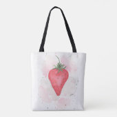 Aardbei Tote Bag (Achterkant)