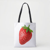 Aardbei Tote Bag (Voorkant)