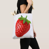 Aardbei Tote Bag (Dichtbij)