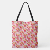 Aardbei Tote Bag (Achterkant)