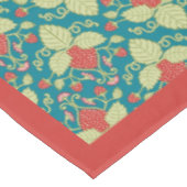 Aardbei Tuin Fruit & Bloesems Tafelkleed (Gekanteld)