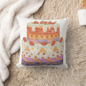 Aardbei tweelagige cake kussen (Deken)