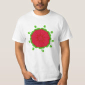 Aardbei Twirl T-Shirt (Voorkant)