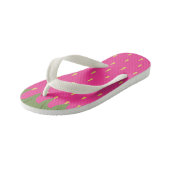 Aardbei uit fruit kinder teenslippers (Schuin)