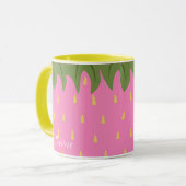 Aardbei uit fruit mok (Voorkant links)