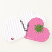 Aardbei uit fruit notitieboek (Binnen)