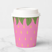 Aardbei uit fruit papieren bekers (Links)