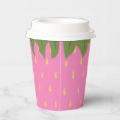 Aardbei uit fruit papieren bekers (Rechts)
