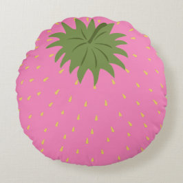 Aardbei uit fruit rond kussen