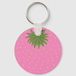 Aardbei uit fruit sleutelhanger