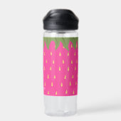 Aardbei uit fruit waterfles (Achterkant)