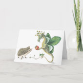 Aardbei Valentijnsdag kaart (Voorkant)