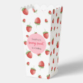 Aardbei Verjaardag Berry Sweet Bedankdoosjes (Voorkant)