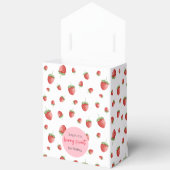 Aardbei Verjaardag Berry Sweet Bedankdoosjes (Open)