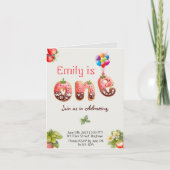 Aardbei Verjaardag | Eerste verjaardag (Voorkant)